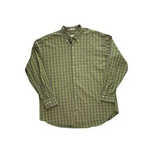 Peter Millar Button Down Shirt Mens XXL Check Office Refined Breathable Preppy